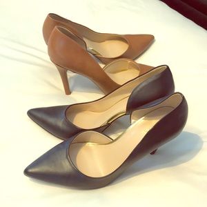 Merona Pump Bundle NWOT 8.5 Tan and Black